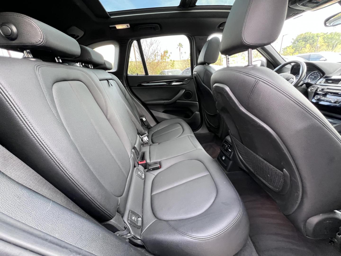 2017 Black /Black BMW X1 sDrive28i (WBXHU7C33H5) with an 2.0L L4 DOHC 16V engine, 8A transmission, located at 30 S. Berkeley Avenue, Pasadena, CA, 91107, (626) 248-7567, 34.145447, -118.109398 - Experience the pinnacle of luxury and versatility with the 2017 BMW X1, a compact SUV that delivers style, performance, and cutting-edge technology in one stunning package. With low miles for its year at just 79,804, this exceptional vehicle offers you an incredible opportunity to drive a nearly new - Photo#14