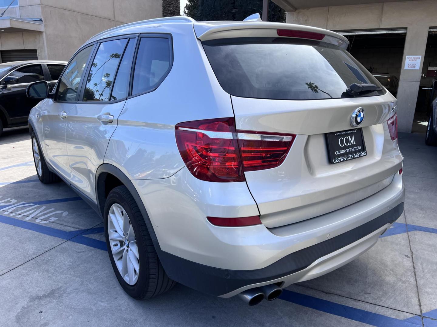 2017 Silver Metallic /Tan BMW X3 sDrive28i (5UXWZ7C51H0) with an 2.0L L4 DOHC 16V engine, 8A transmission, located at 30 S. Berkeley Avenue, Pasadena, CA, 91107, (626) 248-7567, 34.145447, -118.109398 - Are you in the market for a luxurious, reliable, and feature-packed SUV in Pasadena, CA? Look no further than this stunning 2017 BMW X3, available now at Crown City Motors, located at 30 S Berkeley Ave, Pasadena, CA 91107. As a trusted buy here pay here dealer, we specialize in offering top-quality - Photo#1