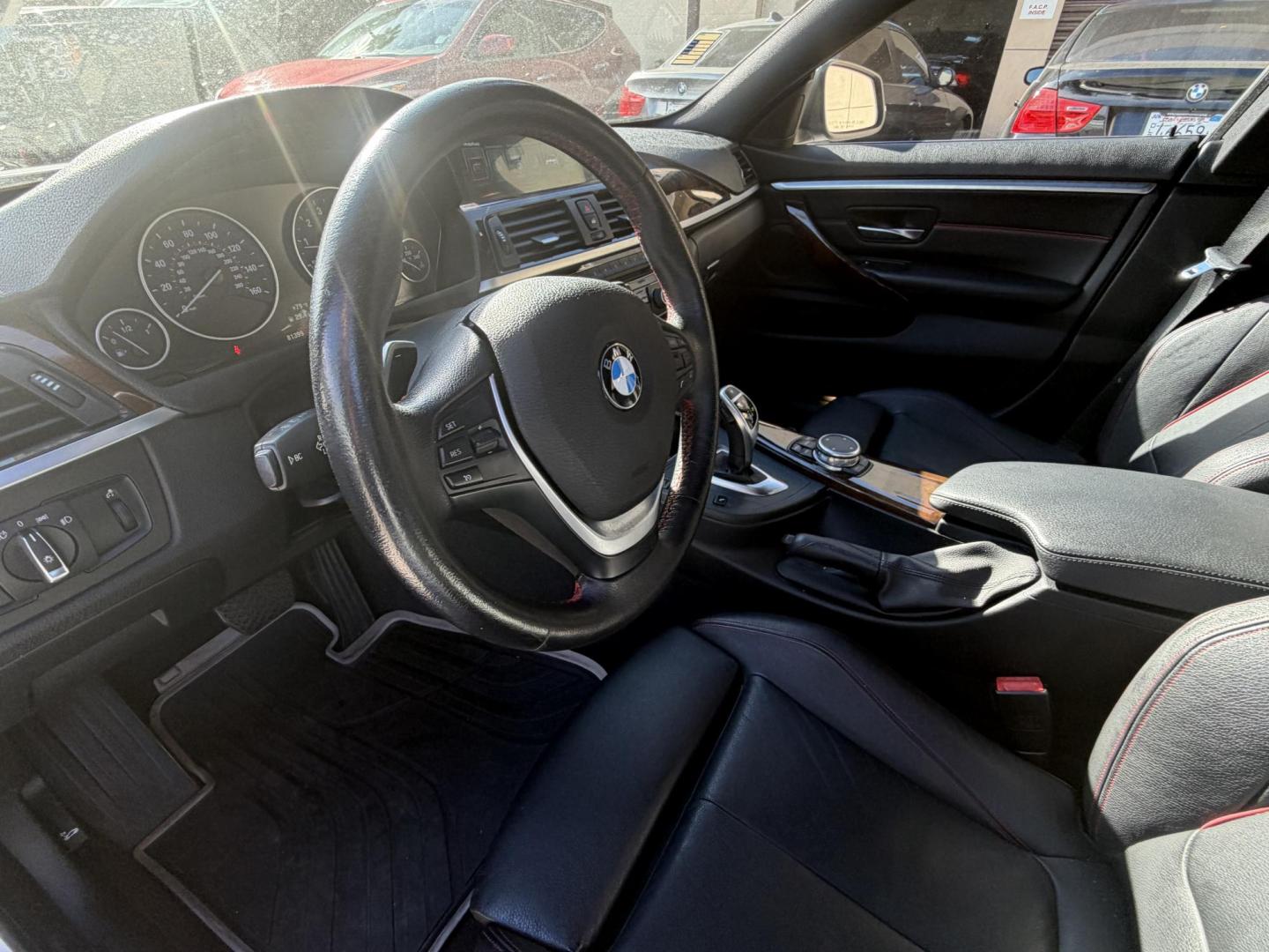 2017 Alpine White /Black BMW 4-Series 430i SULEV Coupe (WBA4R7C54HK) with an 2.0L L4 DOHC 16V engine, 8A transmission, located at 30 S. Berkeley Avenue, Pasadena, CA, 91107, (626) 248-7567, 34.145447, -118.109398 - 2017 BMW 430i Gran Coupe – White Exterior | Black Interior | Navigation | Only 46,447 Miles Luxury, performance, and style meet in this immaculate 2017 BMW 430i Gran Coupe, finished in elegant white with a black interior and equipped with factory navigation. With only 46,447 miles, this BMW com - Photo#16