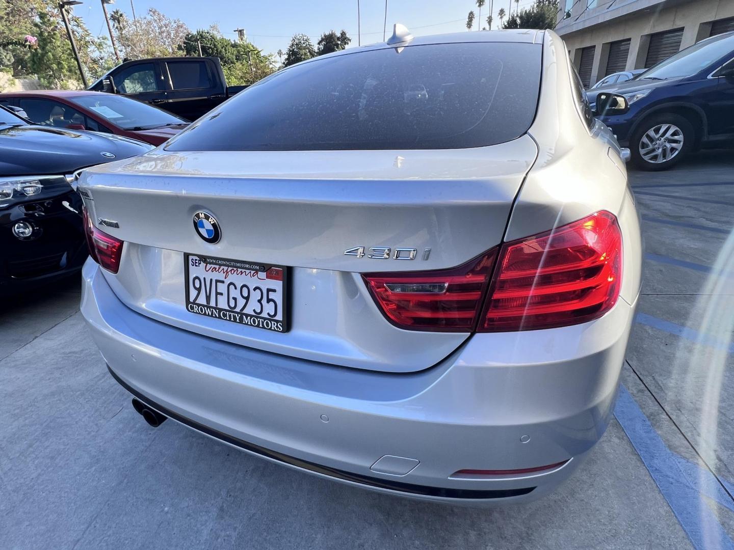 2017 Silver Metallic /Black BMW 4-Series Gran Coupe 430i xDrive (WBA4F9C54HG) with an 2.0L L4 DOHC 16V engine, 8A transmission, located at 30 S. Berkeley Avenue, Pasadena, CA, 91107, (626) 248-7567, 34.145447, -118.109398 - 2017 BMW 430i xDrive Gran Coupe – Silver / Black Interior – Buy Here Pay Here Pasadena Experience power, style, and elegance with this 2017 BMW 430i xDrive Gran Coupe (VIN WBA4F9C54HG792391) — finished in brilliant silver over a sleek black interior. This all-wheel-drive BMW blends sporty p - Photo#4