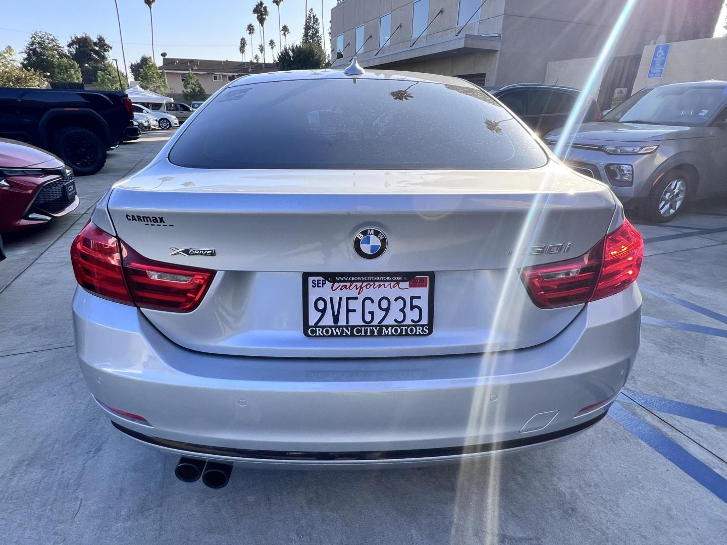 2017 Silver Metallic /Black BMW 4-Series Gran Coupe 430i xDrive (WBA4F9C54HG) with an 2.0L L4 DOHC 16V engine, 8A transmission, located at 30 S. Berkeley Avenue, Pasadena, CA, 91107, (626) 248-7567, 34.145447, -118.109398 - 2017 BMW 430i xDrive Gran Coupe – Silver / Black Interior – Buy Here Pay Here Pasadena Experience power, style, and elegance with this 2017 BMW 430i xDrive Gran Coupe (VIN WBA4F9C54HG792391) — finished in brilliant silver over a sleek black interior. This all-wheel-drive BMW blends sporty p - Photo#3