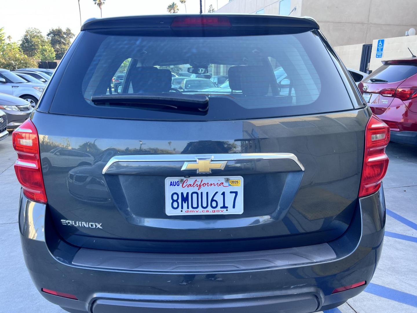 2017 Gray /Black Chevrolet Equinox LS 2WD (2GNALBEK9H1) with an 2.4L L4 DOHC 16V FFV engine, 6A transmission, located at 30 S. Berkeley Avenue, Pasadena, CA, 91107, (626) 248-7567, 34.145447, -118.109398 - 2017 Chevrolet Equinox LS – Fuel-Efficient SUV – Buy Here Pay Here – $995 Down – Bad Credit OK – Crown City Motors – Pasadena, CA Need a dependable SUV with room for the family, great fuel economy, and affordable payments? This 2017 Chevrolet Equinox LS is the perfect compact SUV for- Photo#9