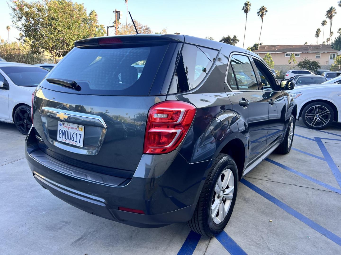 2017 Gray /Black Chevrolet Equinox LS 2WD (2GNALBEK9H1) with an 2.4L L4 DOHC 16V FFV engine, 6A transmission, located at 30 S. Berkeley Avenue, Pasadena, CA, 91107, (626) 248-7567, 34.145447, -118.109398 - 2017 Chevrolet Equinox LS – Fuel-Efficient SUV – Buy Here Pay Here – $995 Down – Bad Credit OK – Crown City Motors – Pasadena, CA Need a dependable SUV with room for the family, great fuel economy, and affordable payments? This 2017 Chevrolet Equinox LS is the perfect compact SUV for- Photo#8