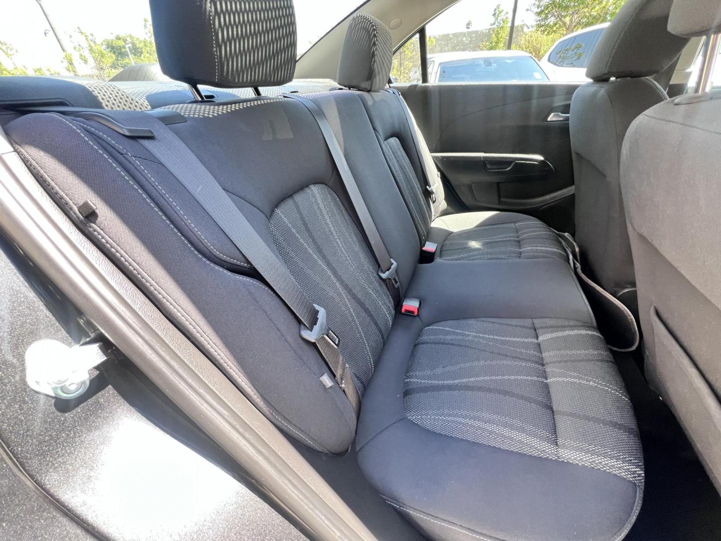 2017 Coliseum Gray /Black Chevrolet Sonic LT Manual Sedan (1G1JD5SHXH4) with an 1.8L L4 DOHC 24V engine, 5M transmission, located at 30 S. Berkeley Avenue, Pasadena, CA, 91107, (626) 248-7567, 34.145447, -118.109398 - 2017 Chevrolet Sonic Sedan – Gray – 130,750 miles – Buy Here Pay Here Pasadena, CA VIN: 1G1JD5SHXH4166595 Looking for an affordable, fuel-efficient sedan that’s easy to own and simple to finance? This 2017 Chevrolet Sonic Sedan in Gray checks all the boxes. It’s a compact, city-frien - Photo#18