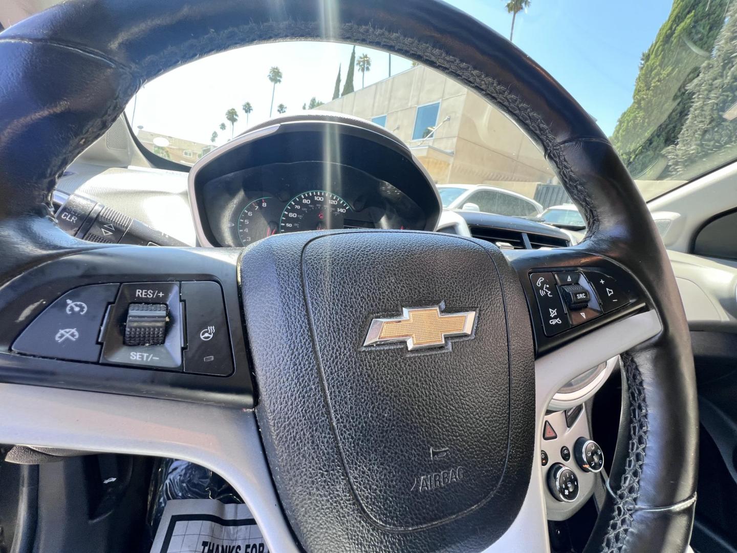 2017 Coliseum Gray /Black Chevrolet Sonic LT Manual Sedan (1G1JD5SHXH4) with an 1.8L L4 DOHC 24V engine, 5M transmission, located at 30 S. Berkeley Avenue, Pasadena, CA, 91107, (626) 248-7567, 34.145447, -118.109398 - 2017 Chevrolet Sonic Sedan – Gray – 130,750 miles – Buy Here Pay Here Pasadena, CA VIN: 1G1JD5SHXH4166595 Looking for an affordable, fuel-efficient sedan that’s easy to own and simple to finance? This 2017 Chevrolet Sonic Sedan in Gray checks all the boxes. It’s a compact, city-frien - Photo#23