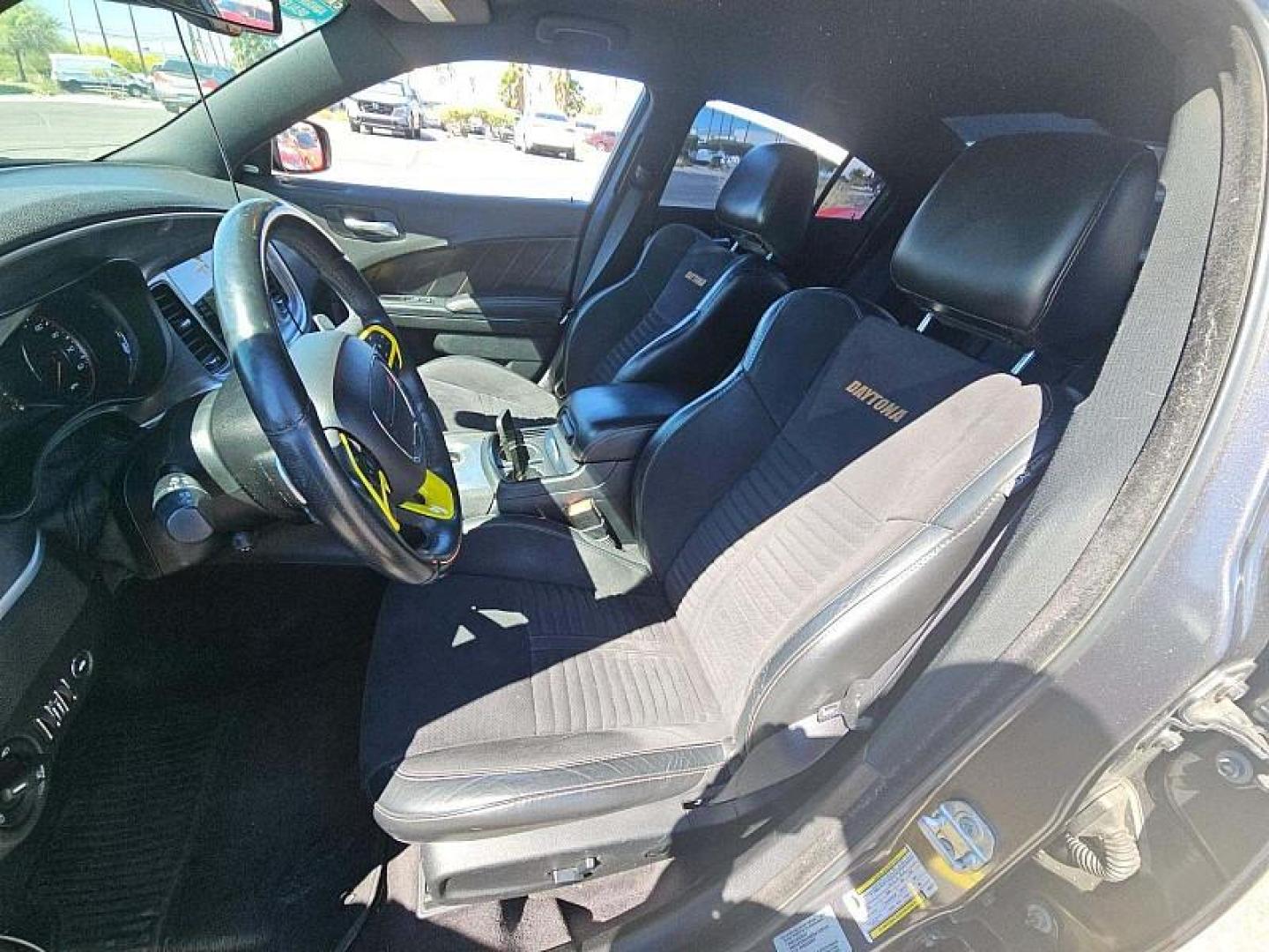 2017 GRAY Dodge Charger (2C3CDXCT8HH) with an V8 HEMI 5.7 Liter engine, Auto 8-Spd w/AutoStk transmission, located at 412 Auto Vista Drive, Palmdale, 93551, (661) 945-0620, 34.592636, -118.136681 - Photo#3