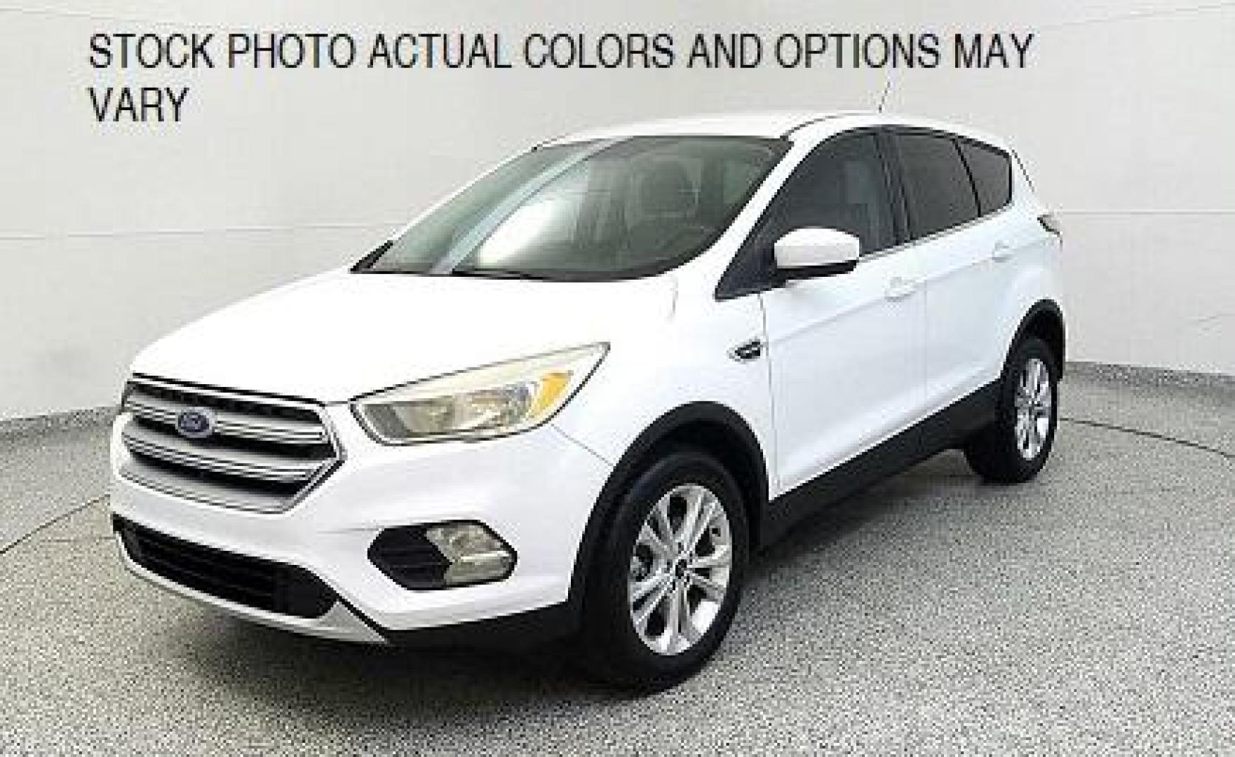 2017 WHITE Ford Escape (1FMCU0F79HU) with an 4-Cyl 2.5 Liter engine, Auto 6-Spd w/SelShft transmission, located at 412 Auto Vista Drive, Palmdale, 93551, (661) 945-0620, 34.592636, -118.136681 - Photo#0
