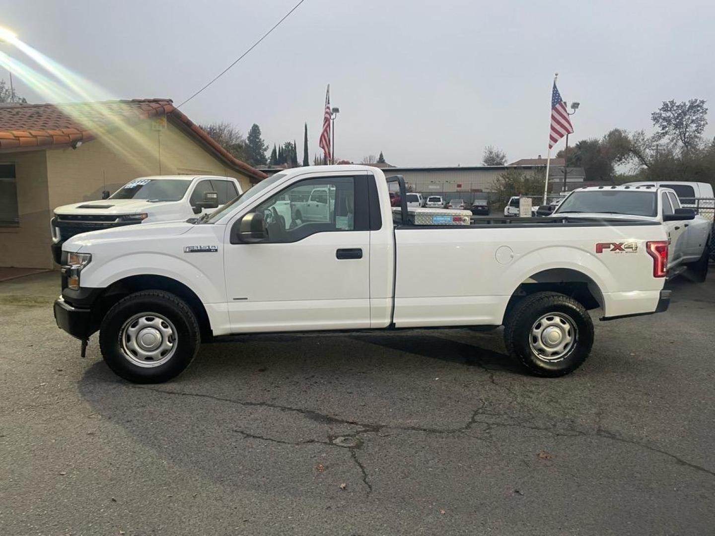 2017 Oxford White Ford F-150 XL (1FTNF1EG6HK) with an 3.5L EcoBoost 3.5L Twin Turbo V6 375hp 470ft. lbs. Direct Injection engine, 10-Speed Shiftable Automatic transmission, located at 800 Riverside Ave, Roseville, CA, 95678, 916-773-4549 & Toll Free: 866-719-4393, 38.732265, -121.291039 - 4X4 FX4 XL SERVICE RECORDS - Photo#1