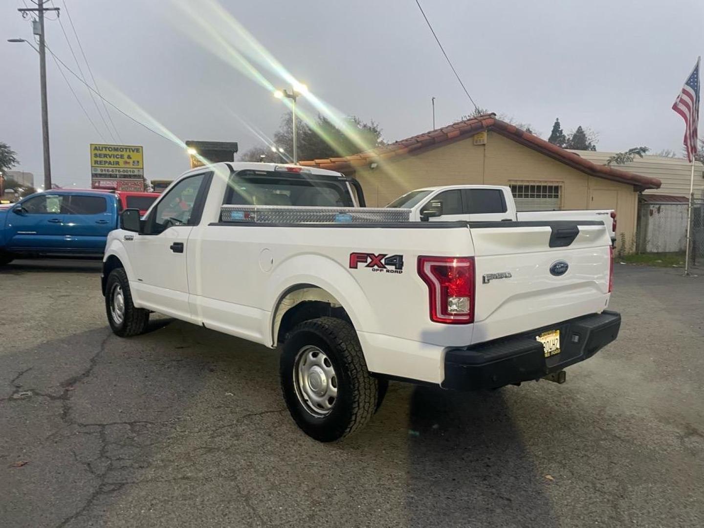 2017 Oxford White Ford F-150 XL (1FTNF1EG6HK) with an 3.5L EcoBoost 3.5L Twin Turbo V6 375hp 470ft. lbs. Direct Injection engine, 10-Speed Shiftable Automatic transmission, located at 800 Riverside Ave, Roseville, CA, 95678, 916-773-4549 & Toll Free: 866-719-4393, 38.732265, -121.291039 - 4X4 FX4 XL SERVICE RECORDS - Photo#2