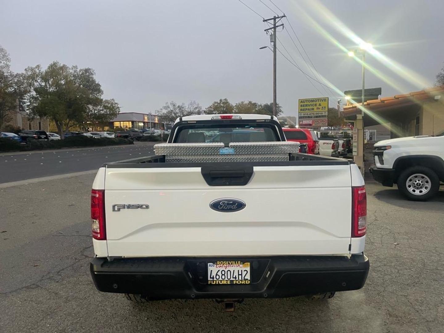 2017 Oxford White Ford F-150 XL (1FTNF1EG6HK) with an 3.5L EcoBoost 3.5L Twin Turbo V6 375hp 470ft. lbs. Direct Injection engine, 10-Speed Shiftable Automatic transmission, located at 800 Riverside Ave, Roseville, CA, 95678, 916-773-4549 & Toll Free: 866-719-4393, 38.732265, -121.291039 - 4X4 FX4 XL SERVICE RECORDS - Photo#3