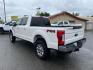 2017 Oxford White Ford F-250 Super Duty Lariat (1FT7W2BT8HE) with an 6.7L Power Stroke 6.7L Biodiesel Turbo V8 440hp 925ft. lbs. Common Rail Direct Injection engine, 6-Speed Shiftable Automatic transmission, located at 800 Riverside Ave, Roseville, CA, 95678, 916-773-4549 & Toll Free: 866-719-4393, 38.732265, -121.291039 - DIESEL CREW CAB 4X4 FX4 LARIAT TWIN PANEL MOON ROOF CLEAN CARFAX - Photo#3