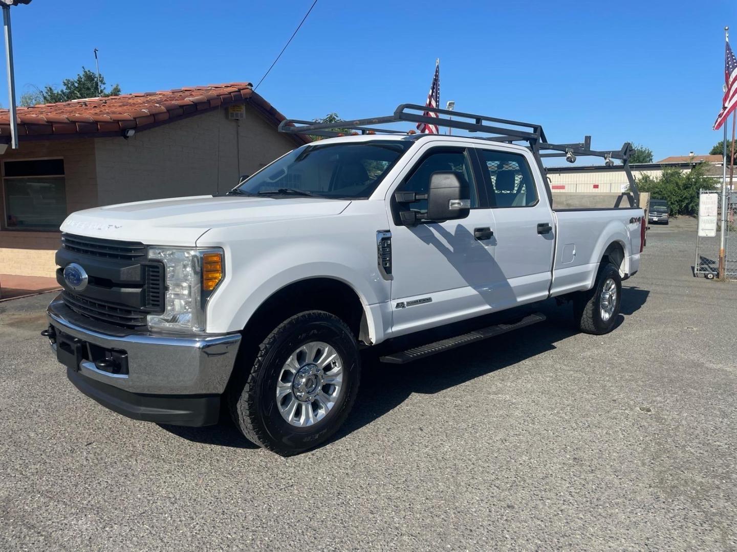 2017 Oxford White Ford F-250 Super Duty XL (1FT7W2BTXHE) with an 6.7L Power Stroke 6.7L Biodiesel Turbo V8 440hp 925ft. lbs. Common Rail Direct Injection engine, 6-Speed Shiftable Automatic transmission, located at 800 Riverside Ave, Roseville, CA, 95678, 916-773-4549 & Toll Free: 866-719-4393, 38.732265, -121.291039 - Photo#0