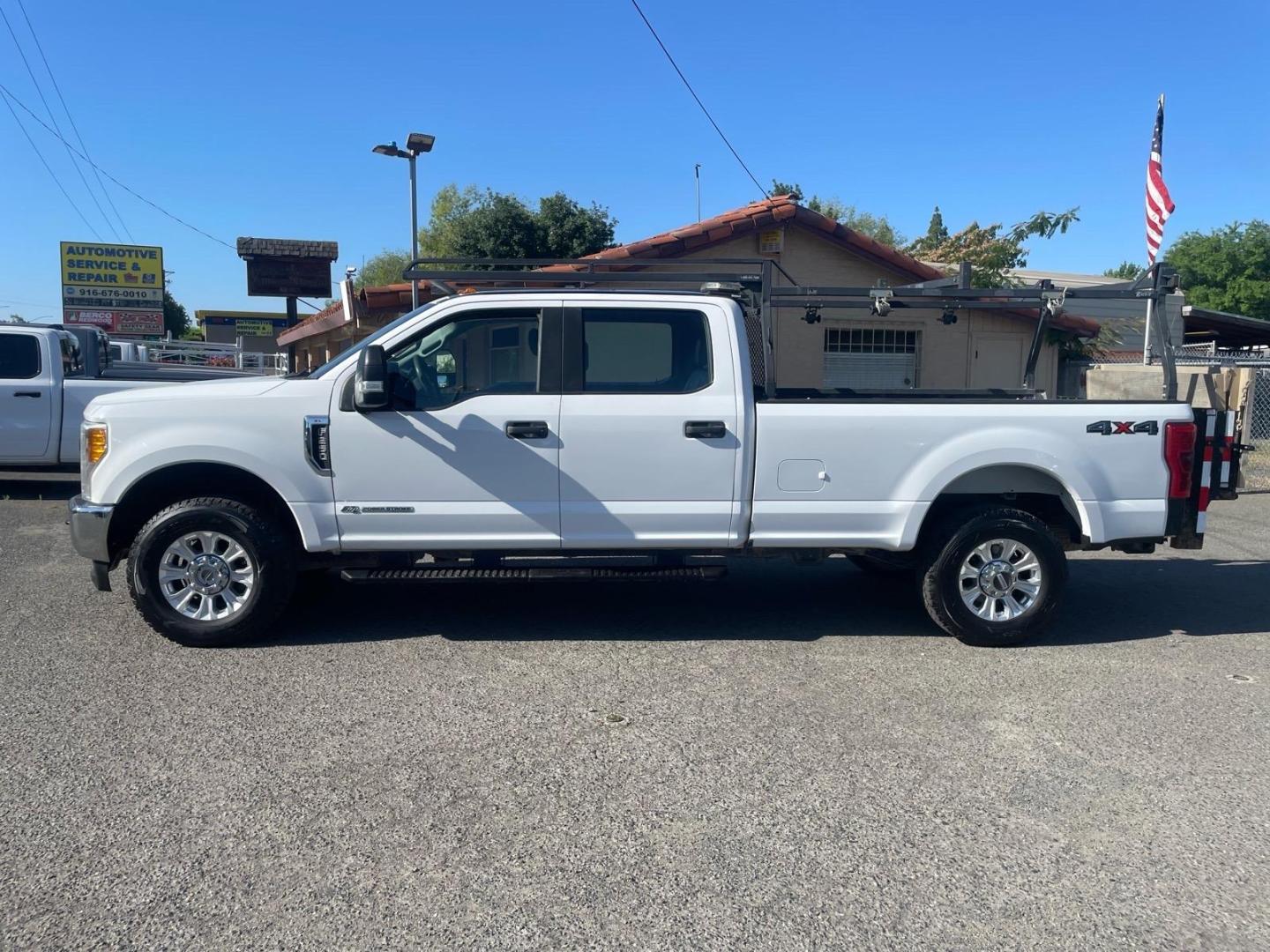 2017 Oxford White Ford F-250 Super Duty XL (1FT7W2BTXHE) with an 6.7L Power Stroke 6.7L Biodiesel Turbo V8 440hp 925ft. lbs. Common Rail Direct Injection engine, 6-Speed Shiftable Automatic transmission, located at 800 Riverside Ave, Roseville, CA, 95678, 916-773-4549 & Toll Free: 866-719-4393, 38.732265, -121.291039 - Photo#1