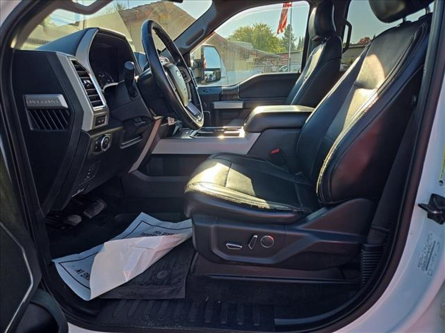 2017 Oxford White Ford F-350 Super Duty Lariat (1FT8W3BT6HE) with an 6.7L Power Stroke 6.7L Biodiesel Turbo V8 440hp 925ft. lbs. Common Rail Direct Injection engine, 6-Speed Shiftable Automatic transmission, located at 800 Riverside Ave, Roseville, CA, 95678, 916-773-4549 & Toll Free: 866-719-4393, 38.732265, -121.291039 - DIESEL CREW CAB 4X4 LARIAT ONE OWNER CLEAN CARFAX - Photo#13