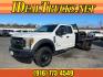 2017 Oxford White Ford F-450 Super Duty XL (1FD0X4HTXHE) with an 6.7L Power Stroke 6.7L Biodiesel Turbo V8 440hp 925ft. lbs. Common Rail Direct Injection engine, 6-Speed Shiftable Automatic transmission, located at 800 Riverside Ave, Roseville, CA, 95678, 916-773-4549 & Toll Free: 866-719-4393, 38.732265, -121.291039 - DIESEL SUPER CAB 4X4 11 FOOT FLAT BED ONE OWNER - Photo#0