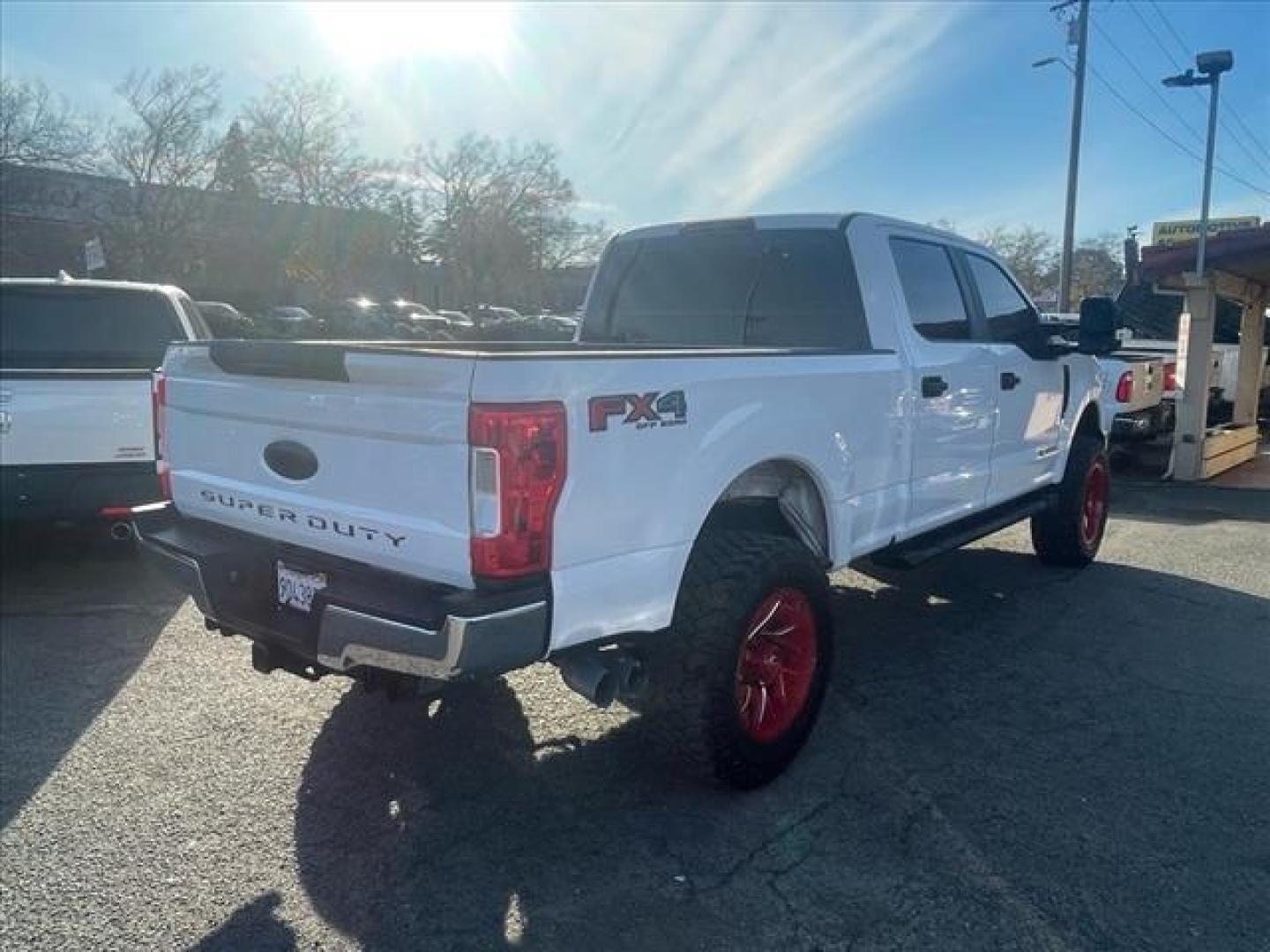 2017 Oxford White Ford F-250 Super Duty XL (1FT7W2BT7HE) with an 6.7L Power Stroke 6.7L Biodiesel Turbo V8 440hp 925ft. lbs. Common Rail Direct Injection engine, 6-Speed Shiftable Automatic transmission, located at 800 Riverside Ave, Roseville, CA, 95678, 916-773-4549 & Toll Free: 866-719-4393, 38.732265, -121.291039 - DIESEL CREW CAB 4X4 FX4 DIESEL CLEAN CARFAX - Photo#3