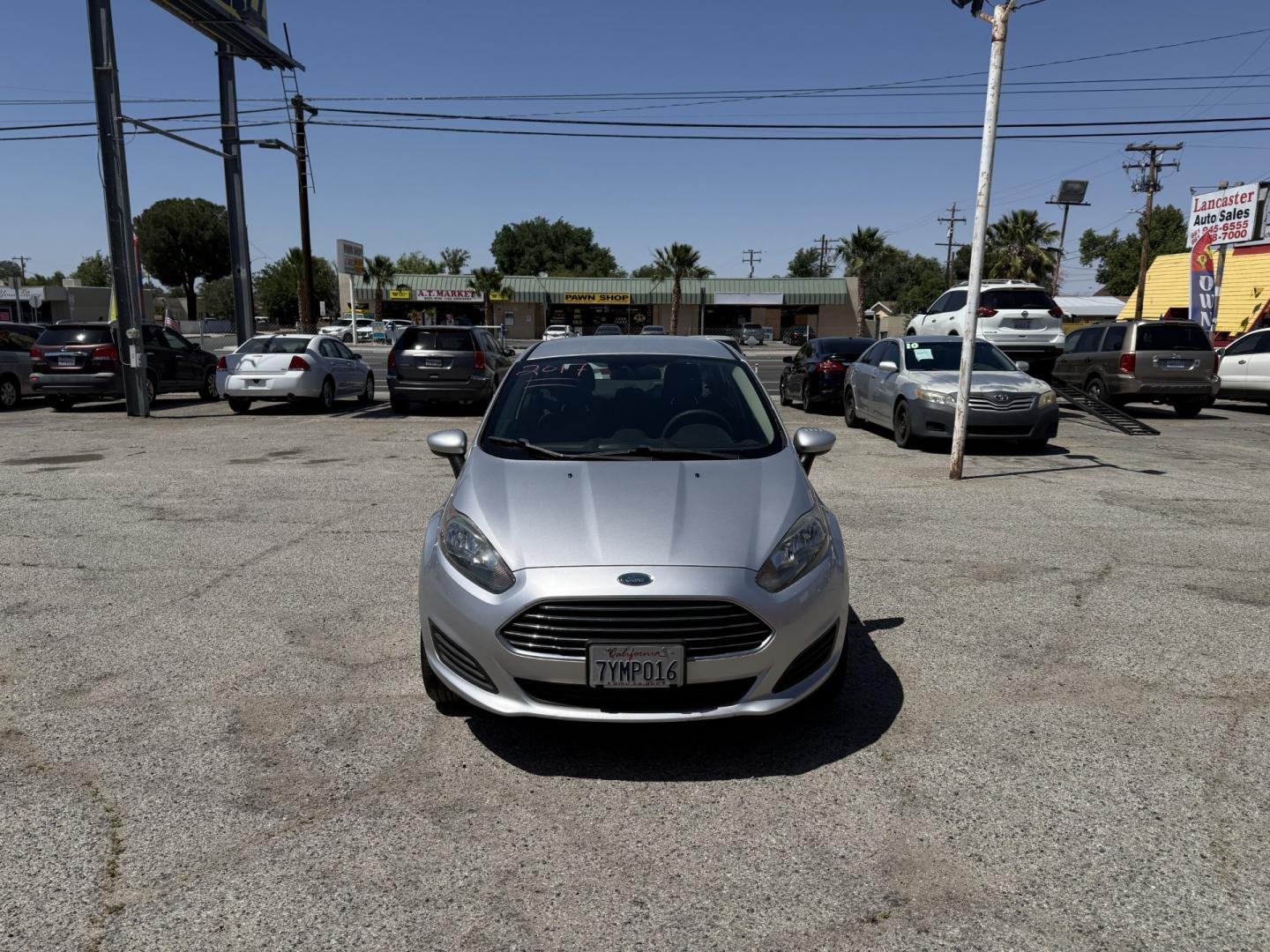 2017 Ford Fiesta S Sedan (3FADP4AJ3HM) with an 1.6L L4 DOHC 16V engine, MANUAL transmission, located at 44356 Date Ave., Lancaster, CA, 93534, (661) 945-6555, 34.688919, -118.139374 - Photo#0