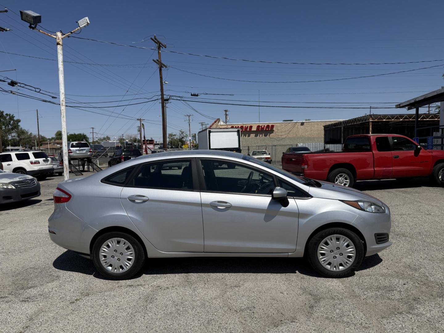 2017 Ford Fiesta S Sedan (3FADP4AJ3HM) with an 1.6L L4 DOHC 16V engine, MANUAL transmission, located at 44356 Date Ave., Lancaster, CA, 93534, (661) 945-6555, 34.688919, -118.139374 - Photo#1