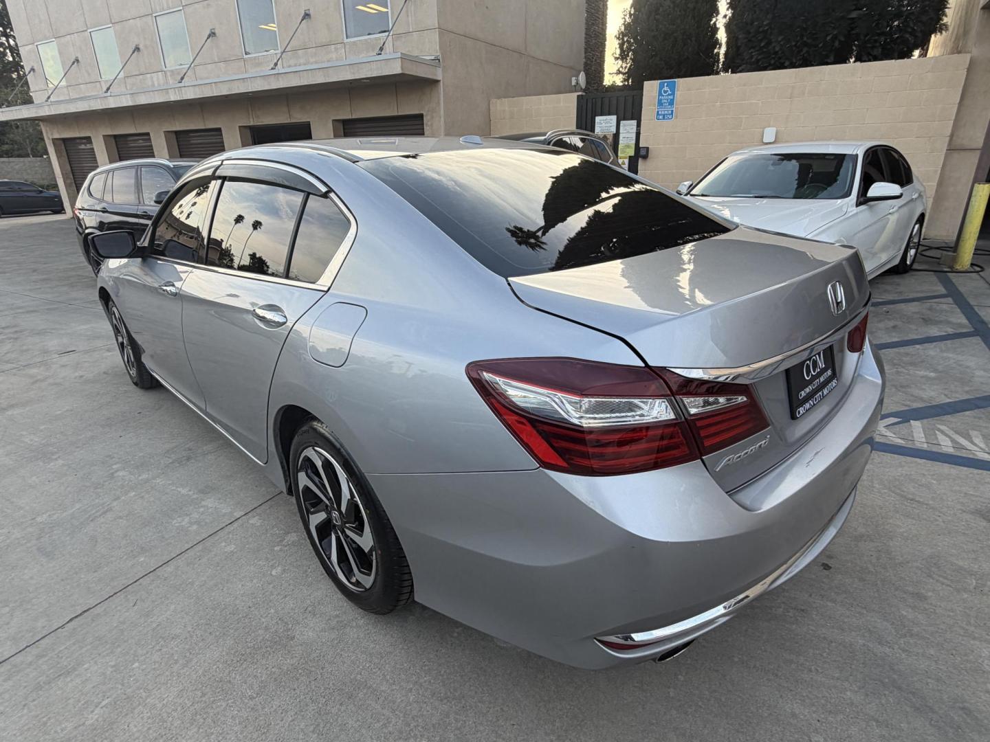 2017 Silver /Gray Honda Accord EX-L Sedan V6 6-Spd AT (1HGCR3F86HA) with an 3.5L V6 SOHC 24V engine, 6A transmission, located at 30 S. Berkeley Avenue, Pasadena, CA, 91107, (626) 248-7567, 34.145447, -118.109398 - Navigation! Leather Seats! Moon-roof! This 2017 Honda Accord EX-L Sedan V6 6-Spd AT looks and drives good. - Photo#2