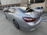 2017 Silver /Gray Honda Accord EX-L Sedan V6 6-Spd AT (1HGCR3F86HA) with an 3.5L V6 SOHC 24V engine, 6A transmission, located at 30 S. Berkeley Avenue, Pasadena, CA, 91107, (626) 248-7567, 34.145447, -118.109398 - Navigation! Leather Seats! Moon-roof! This 2017 Honda Accord EX-L Sedan V6 6-Spd AT looks and drives good. - Photo#2