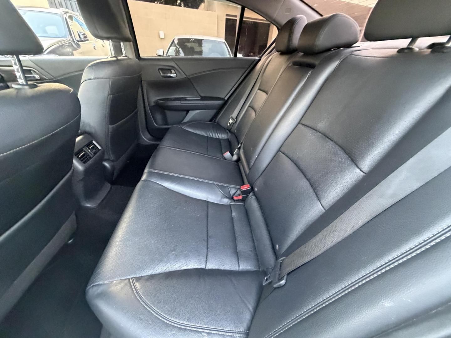 2017 Silver /Gray Honda Accord EX-L Sedan V6 6-Spd AT (1HGCR3F86HA) with an 3.5L V6 SOHC 24V engine, 6A transmission, located at 30 S. Berkeley Avenue, Pasadena, CA, 91107, (626) 248-7567, 34.145447, -118.109398 - Navigation! Leather Seats! Moon-roof! This 2017 Honda Accord EX-L Sedan V6 6-Spd AT looks and drives good. - Photo#15