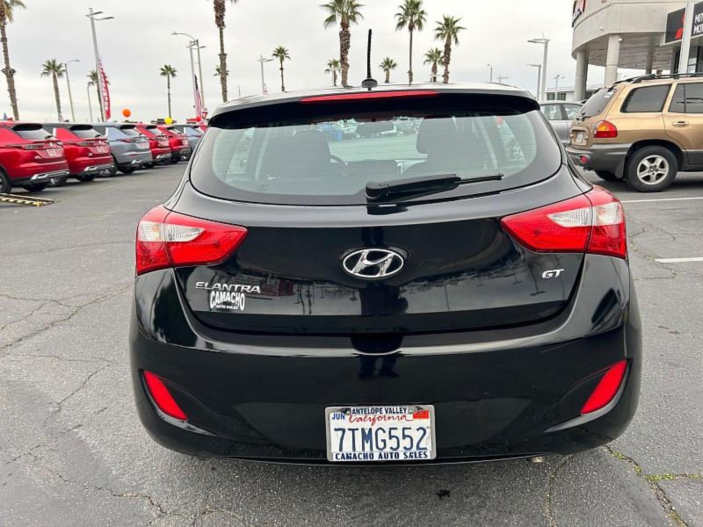 2017 BLACK Hyundai Elantra GT (KMHD35LHXHU) with an 4-Cyl 2.0 Liter engine, Auto 6-Spd Shiftronic transmission, located at 412 Auto Vista Drive, Palmdale, 93551, (661) 945-0620, 34.592636, -118.136681 - Photo#9