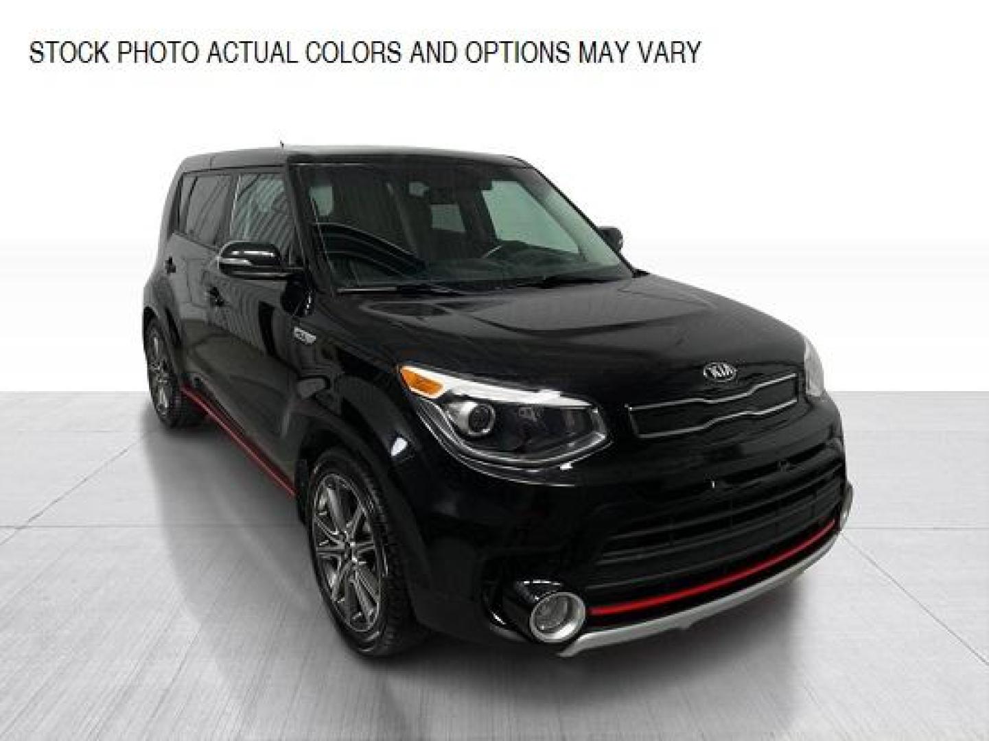 2017 BLACK Kia Soul (KNDJN2A28H7) with an 4-Cyl 1.6 Liter engine, Automatic 6-Spd transmission, located at 412 Auto Vista Drive, Palmdale, 93551, (661) 945-0620, 34.592636, -118.136681 - Photo#0