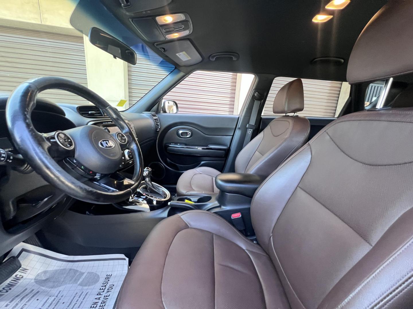 2017 Burnished Copper /Black Kia Soul + (KNDJP3A55H7) with an 2.0L L4 DOHC 16V engine, 6A transmission, located at 30 S. Berkeley Avenue, Pasadena, CA, 91107, (626) 248-7567, 34.145447, -118.109398 - 2017 Kia Soul – Two-Tone Style, Technology, and Affordable Financing – Buy Here Pay Here in Pasadena, CA Looking for a vehicle that blends stand-out design, tech features, and budget-friendly reliability? This 2017 Kia Soul is the perfect compact crossover — and it's available now at Crown - Photo#15