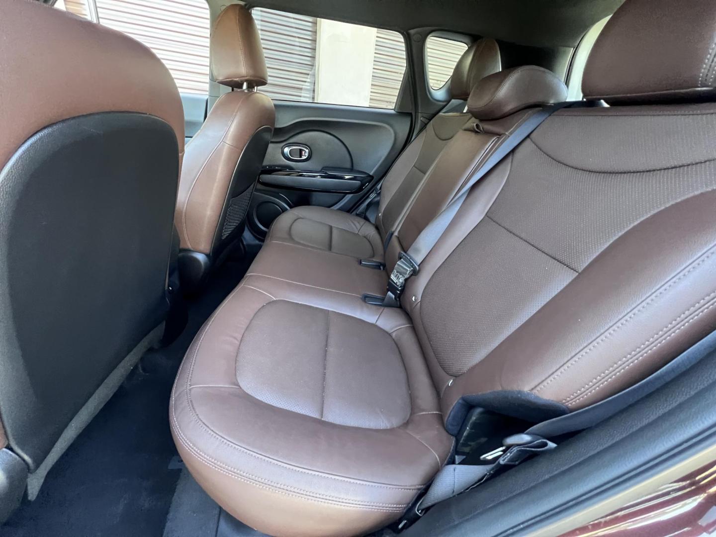 2017 Burnished Copper /Black Kia Soul + (KNDJP3A55H7) with an 2.0L L4 DOHC 16V engine, 6A transmission, located at 30 S. Berkeley Avenue, Pasadena, CA, 91107, (626) 248-7567, 34.145447, -118.109398 - 2017 Kia Soul – Two-Tone Style, Technology, and Affordable Financing – Buy Here Pay Here in Pasadena, CA Looking for a vehicle that blends stand-out design, tech features, and budget-friendly reliability? This 2017 Kia Soul is the perfect compact crossover — and it's available now at Crown - Photo#18