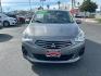 2017 GRAY Mitsubishi Mirage G4 (ML32F3FJ2HH) with an 3-Cyl 1.2 Liter engine, Automatic transmission, located at 412 Auto Vista Drive, Palmdale, 93551, (661) 945-0620, 34.592636, -118.136681 - Photo#1