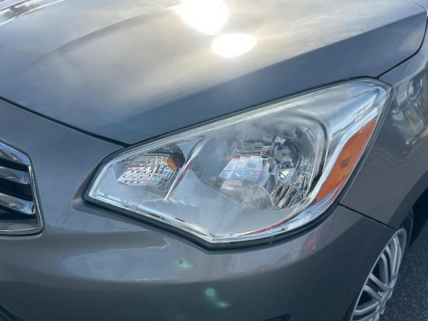 2017 GRAY Mitsubishi Mirage G4 (ML32F3FJ2HH) with an 3-Cyl 1.2 Liter engine, Automatic transmission, located at 412 Auto Vista Drive, Palmdale, 93551, (661) 945-0620, 34.592636, -118.136681 - Photo#5