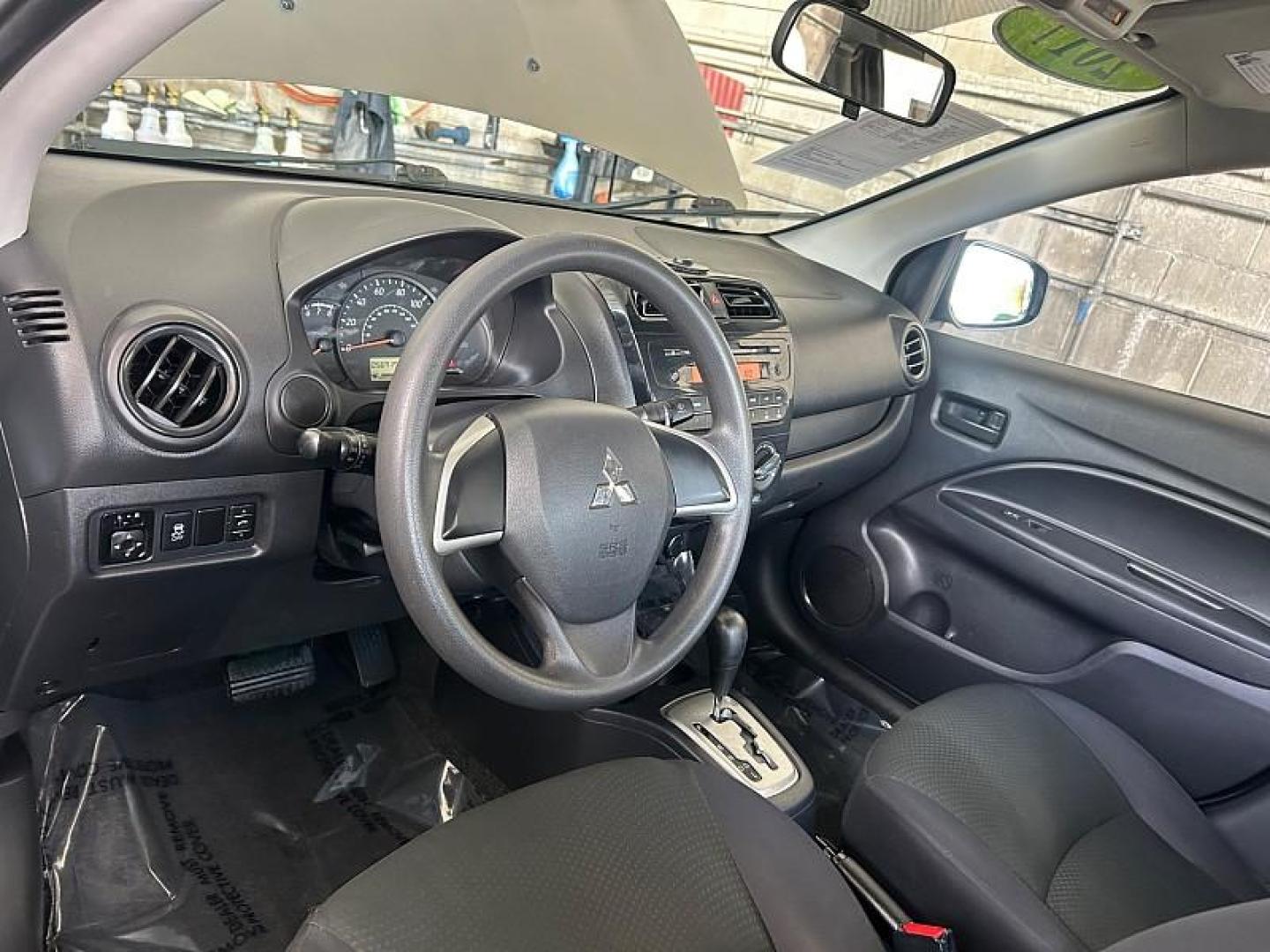 2017 GRAY Mitsubishi Mirage G4 (ML32F3FJ2HH) with an 3-Cyl 1.2 Liter engine, Automatic transmission, located at 412 Auto Vista Drive, Palmdale, 93551, (661) 945-0620, 34.592636, -118.136681 - Photo#17