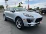 2017 SILVER Porsche Macan (WP1AA2A57HL) with an 4-Cyl Turbo 2.0 Liter engine, Auto 7-Spd PDK Dbl-Cltch transmission, located at 412 Auto Vista Drive, Palmdale, 93551, (661) 945-0620, 34.592636, -118.136681 - Photo#1