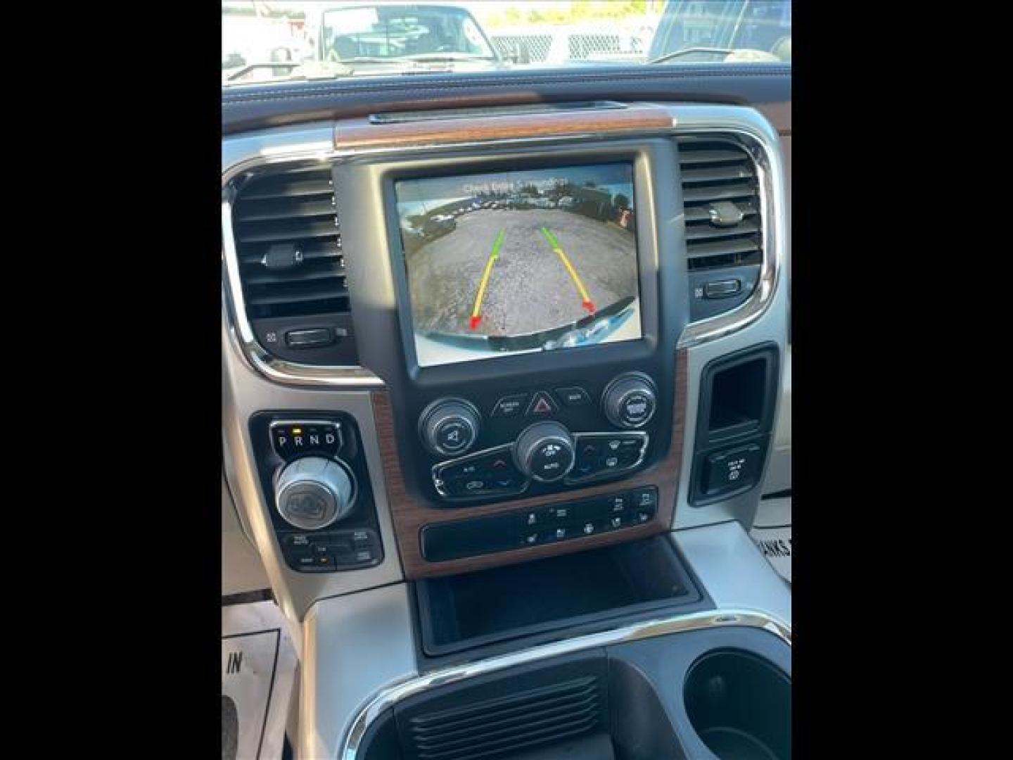 2017 Bright White Clear Coat RAM 1500 Laramie (1C6RR7NM4HS) with an 3.0L EcoDiesel 3.0L Biodiesel Turbo V6 240hp 420ft. lbs. Common Rail Direct Injection engine, 8-Speed Shiftable Automatic transmission, located at 800 Riverside Ave, Roseville, CA, 95678, 916-773-4549 & Toll Free: 866-719-4393, 38.732265, -121.291039 - ECODIESEL CREW CAB 4X4 LARAMIE LEATHER CLEAN CARFAX - Photo#10