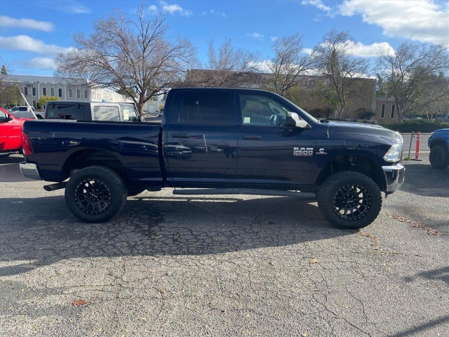 2017 Blue Streak Pearl Coat RAM 2500 Tradesman (3C6UR5CL4HG) with an 6.7L Cummins 6.7L Diesel Turbo I6 350hp 660ft. lbs. Common Rail Direct Injection engine, Automatic transmission, located at 800 Riverside Ave, Roseville, CA, 95678, 916-773-4549 & Toll Free: 866-719-4393, 38.732265, -121.291039 - DIESEL CREW CAB 4X4 TRADESMAN CLEAN CARFAX - Photo#5