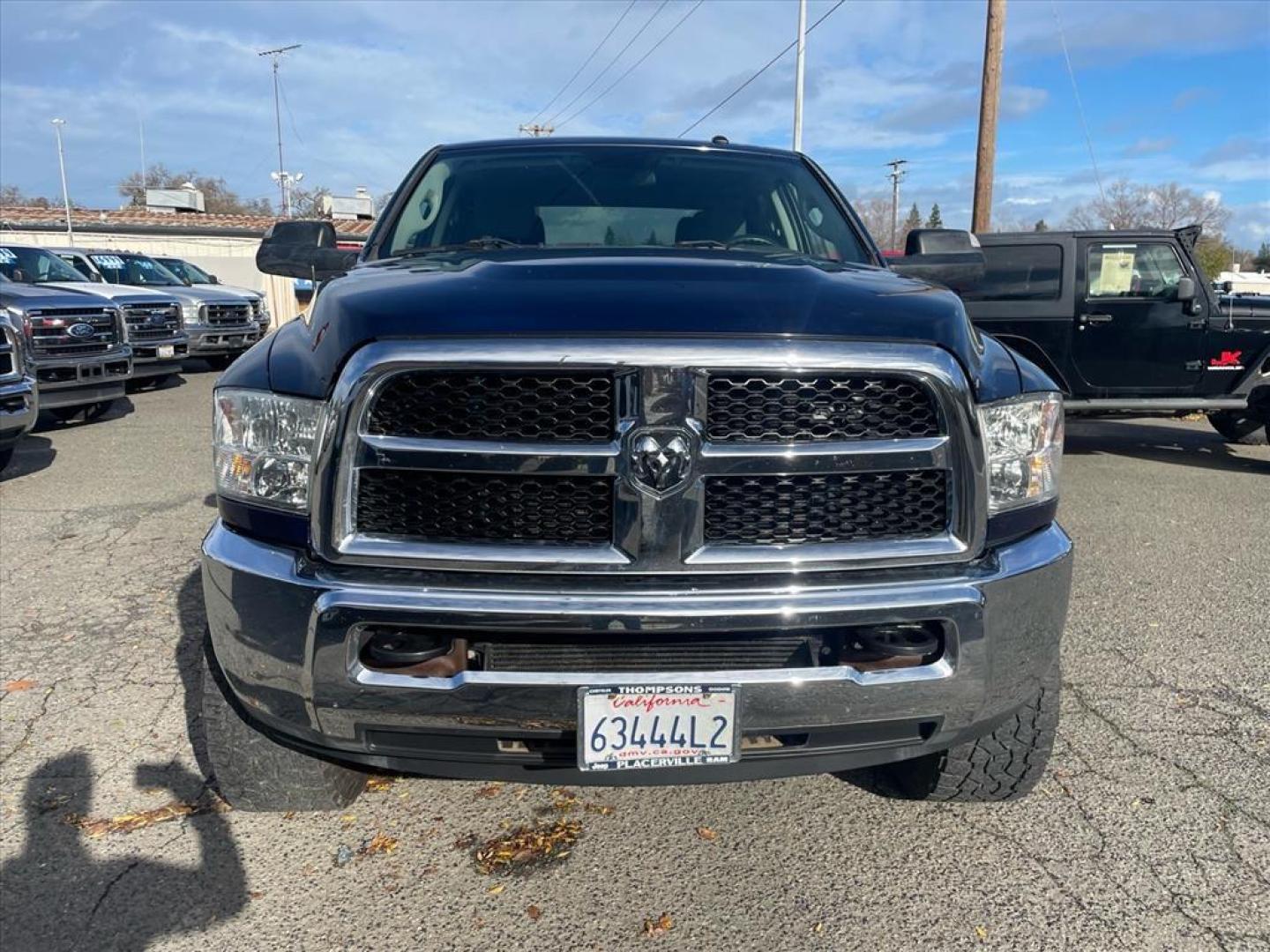 2017 Blue Streak Pearl Coat RAM 2500 Tradesman (3C6UR5CL4HG) with an 6.7L Cummins 6.7L Diesel Turbo I6 350hp 660ft. lbs. Common Rail Direct Injection engine, Automatic transmission, located at 800 Riverside Ave, Roseville, CA, 95678, 916-773-4549 & Toll Free: 866-719-4393, 38.732265, -121.291039 - DIESEL CREW CAB 4X4 TRADESMAN CLEAN CARFAX - Photo#7