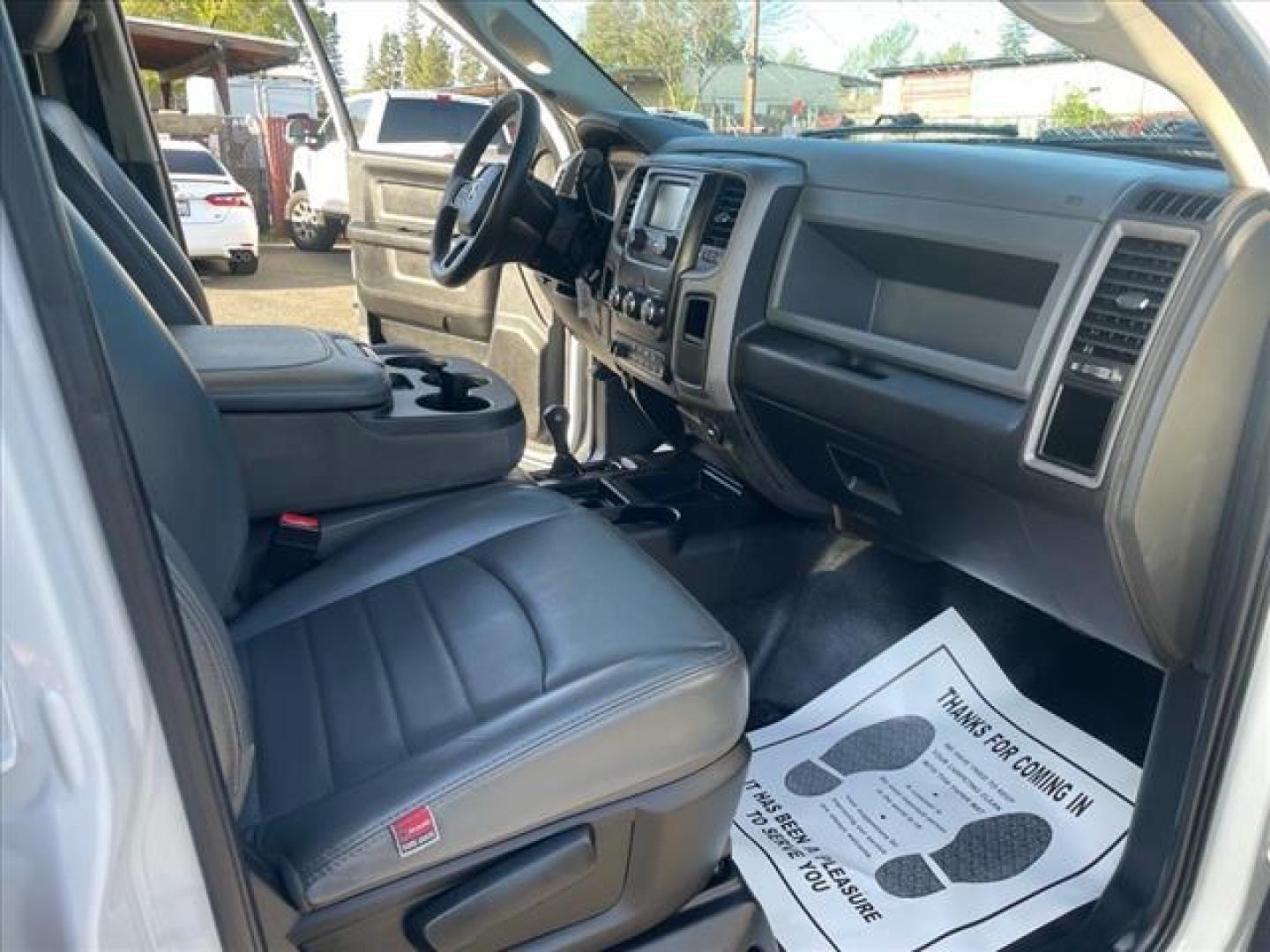 2017 Bright White Clear Coat RAM 3500 Tradesman (3C63R3GL2HG) with an 6.7L Cummins 6.7L Diesel Turbo I6 350hp 660ft. lbs. Common Rail Direct Injection engine, 6-Speed Shiftable Automatic transmission, located at 800 Riverside Ave, Roseville, CA, 95678, 916-773-4549 & Toll Free: 866-719-4393, 38.732265, -121.291039 - CUMMINS DIESEL CREW CAB 4X4 TRADESMAN LEATHER LIFTED CUSTOM WHEELS NEW TIRES - Photo#14