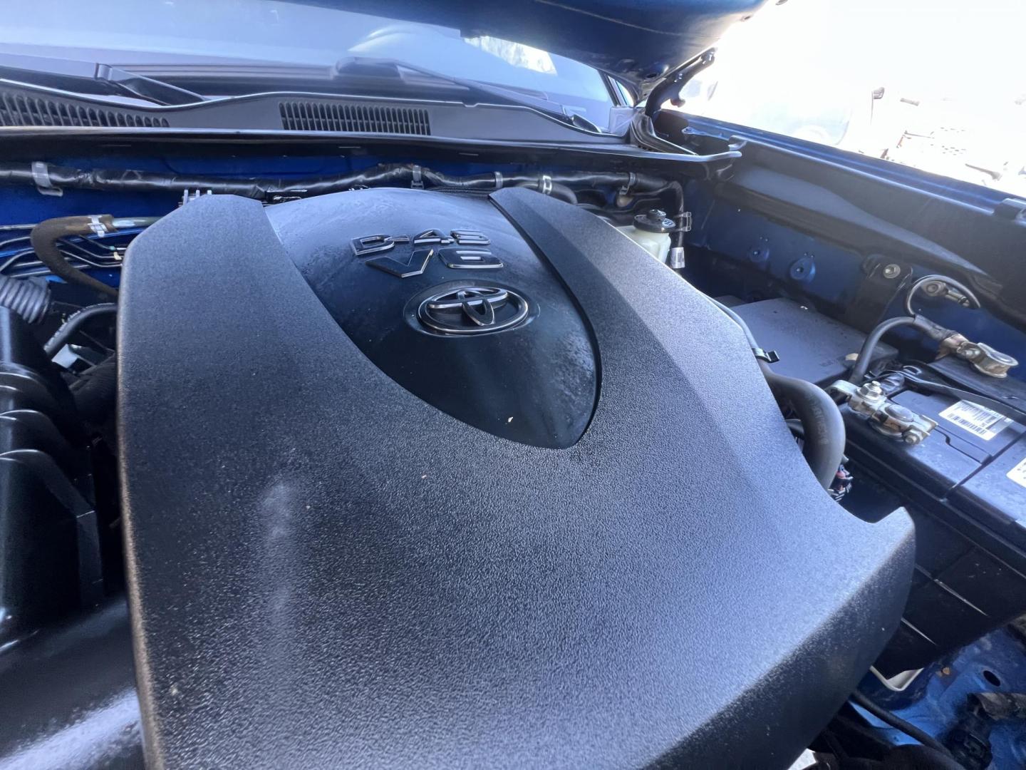 2017 Blazing Blue Metallic /Gray Toyota Tacoma SR5 Double Cab Long Bed V6 6AT 2WD (5TFAZ5CN3HX) with an 3.6L V6 DOHC 24V engine, 6A transmission, located at 30 S. Berkeley Avenue, Pasadena, CA, 91107, (626) 248-7567, 34.145447, -118.109398 - 2017 Toyota Tacoma SR5 – V6, Double Cab – Blazing Blue Metallic – Buy Here Pay Here Pasadena Looking for a dependable and powerful midsize pickup that’s ready for work or play? Check out this 2017 Toyota Tacoma SR5 Double Cab finished in the eye-catching Blazing Blue Metallic. This Tacoma o - Photo#36