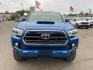 2017 Blazing Blue Pearl Toyota Tacoma TRD Sport (5TFCZ5AN6HX) with an 3.5L 3.5L V6 278hp 265ft. lbs. Direct Injection engine, 6-Speed Manual transmission, located at 800 Riverside Ave, Roseville, CA, 95678, 916-773-4549 & Toll Free: 866-719-4393, 38.732265, -121.291039 - 4X4 DOUBLE CAB TRD SPORT LEATHER MOON ROOF SERVICE RECORDS MANUAL TRANSMISSION - Photo#7