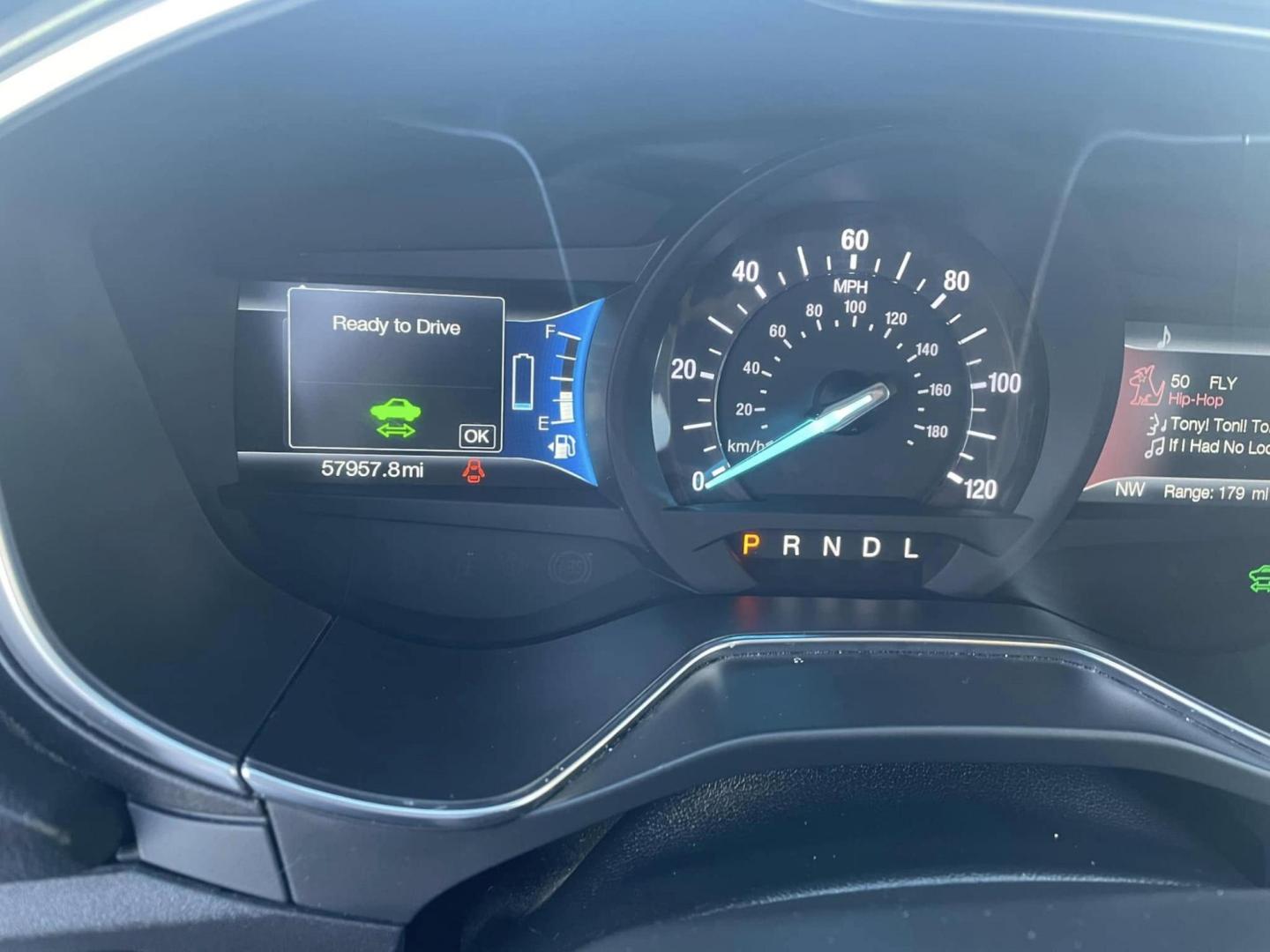 2018 WHITE Ford Fusion Energi Titanium (3FA6P0SUXJR) with an 2.0L L4 DOHC 16V HYBRID engine, CVT transmission, located at 744 E Miner Ave, Stockton, CA, 95202, (209) 944-5770, 37.956863, -121.282082 - PLUS TAXES AND FEEDS - Photo#8