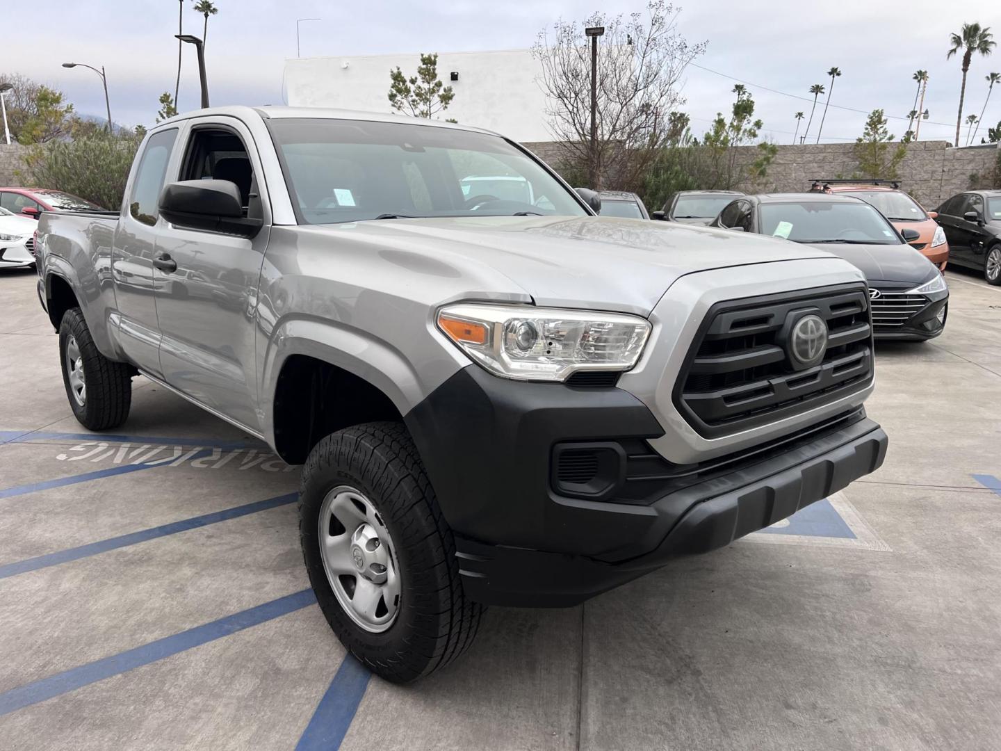 2018 Space Gray Metallic Toyota Tacoma SR5 Access Cab I4 6AT 2WD (5TFRX5GNXJX) with an 2.7L L4 DOHC 16V engine, 6A transmission, located at 30 S. Berkeley Avenue, Pasadena, CA, 91107, (626) 248-7567, 34.145447, -118.109398 - Crown City Motors is a used “Buy Here Pay Here” car dealer in Pasadena CA. “Buy Here Pay Here” financing, means that when you purchase your vehicle from our dealership, that you make the payments to the dealership as well. We do not need the banks approval to get you approved for a used auto - Photo#8
