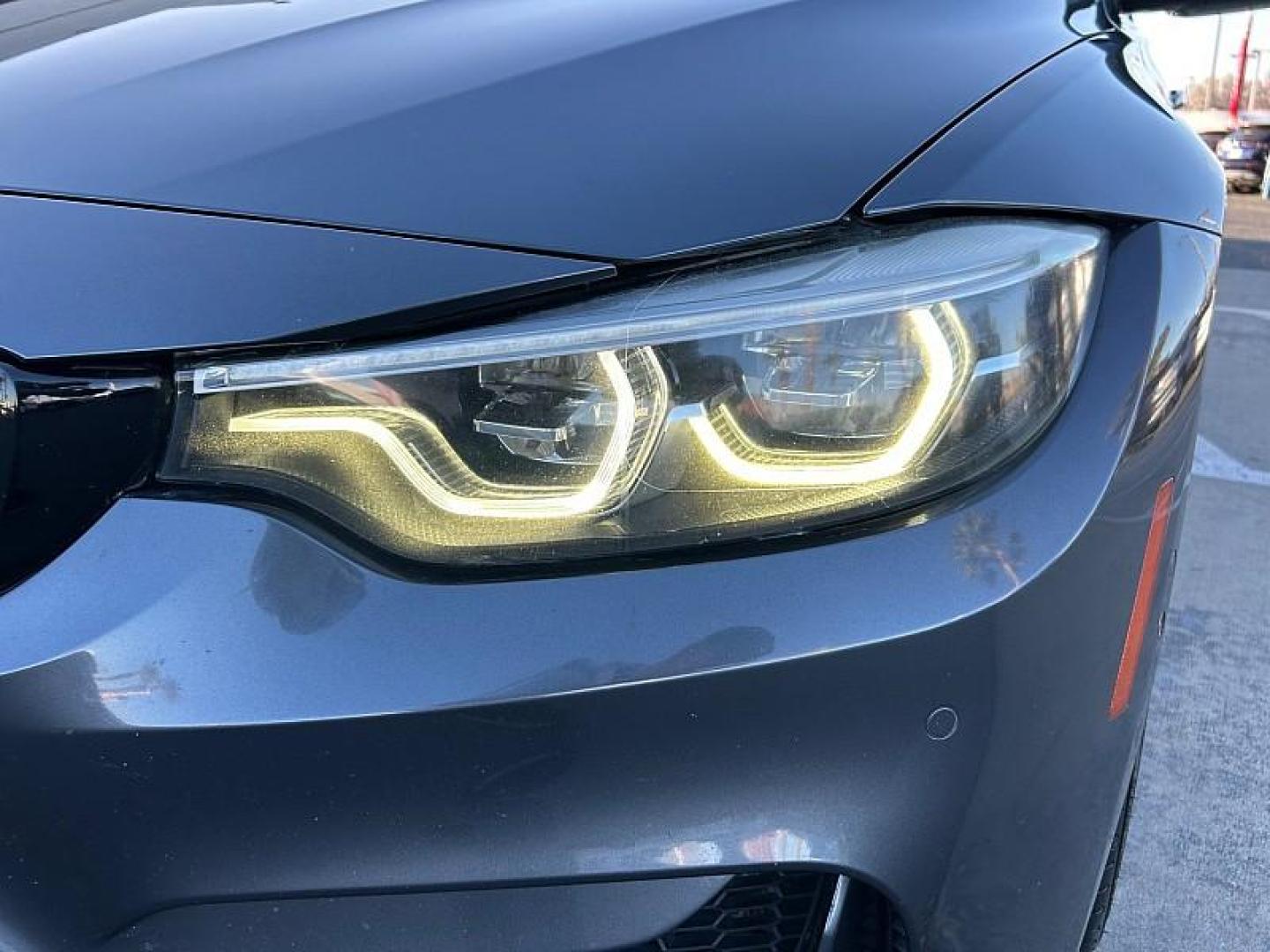 2018 GRAY BMW M3 (WBS8M9C50J5) with an 6-Cyl Twin Turbo 3.0 Liter engine, located at 412 Auto Vista Drive, Palmdale, 93551, (661) 945-0620, 34.592636, -118.136681 - Photo#4