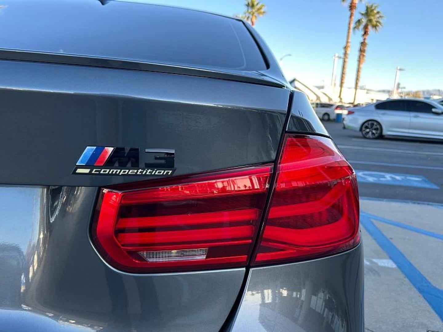 2018 GRAY BMW M3 (WBS8M9C50J5) with an 6-Cyl Twin Turbo 3.0 Liter engine, located at 412 Auto Vista Drive, Palmdale, 93551, (661) 945-0620, 34.592636, -118.136681 - Photo#10