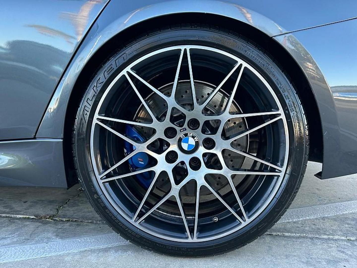 2018 GRAY BMW M3 (WBS8M9C50J5) with an 6-Cyl Twin Turbo 3.0 Liter engine, located at 412 Auto Vista Drive, Palmdale, 93551, (661) 945-0620, 34.592636, -118.136681 - Photo#11