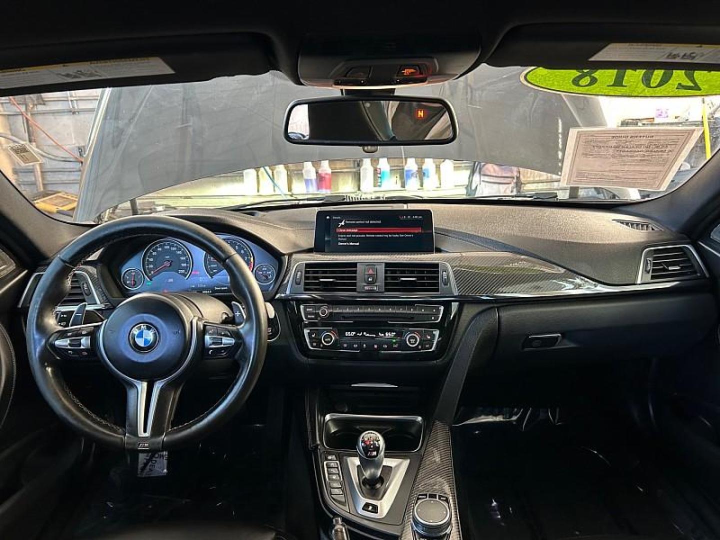 2018 GRAY BMW M3 (WBS8M9C50J5) with an 6-Cyl Twin Turbo 3.0 Liter engine, located at 412 Auto Vista Drive, Palmdale, 93551, (661) 945-0620, 34.592636, -118.136681 - Photo#17