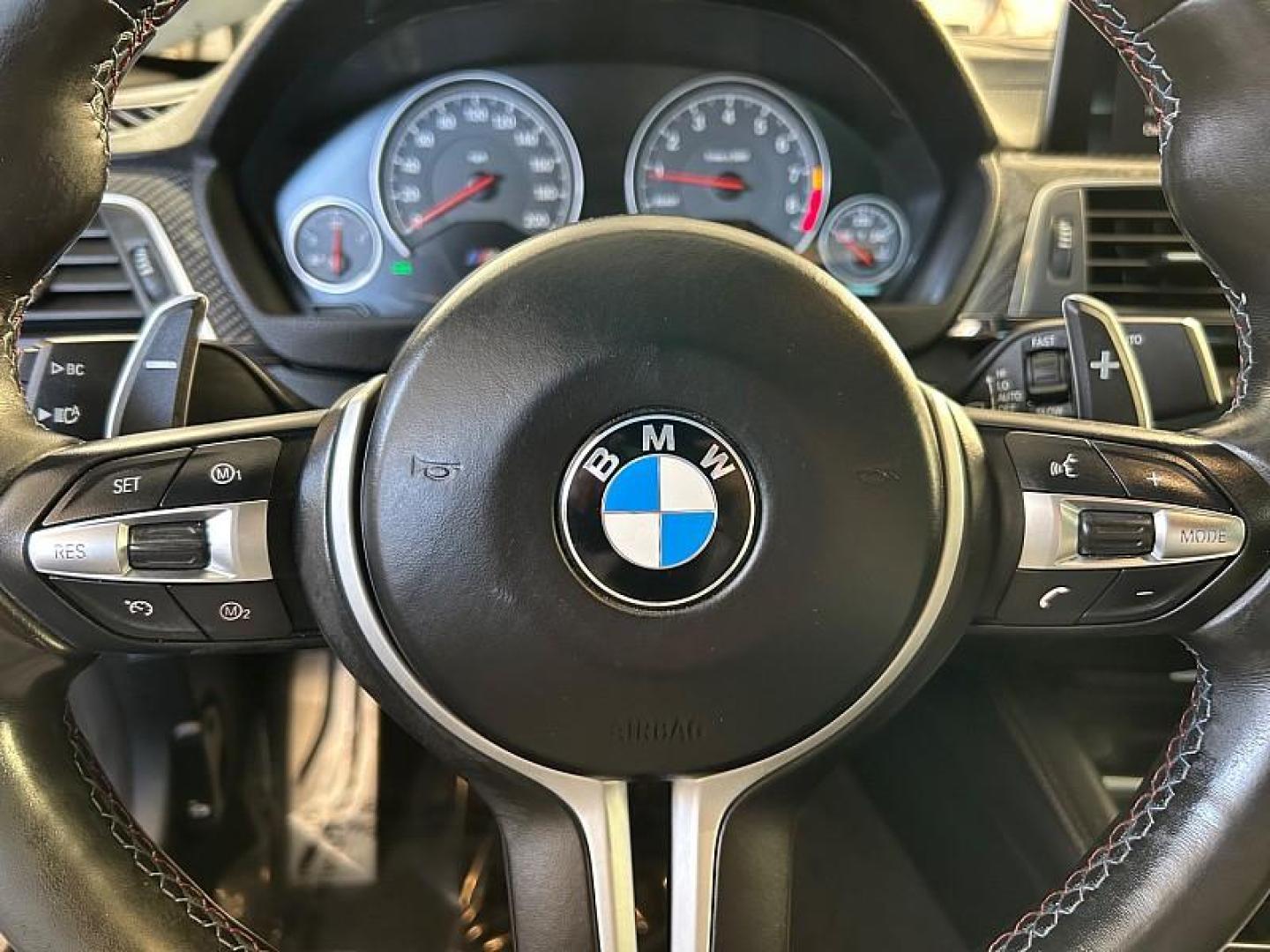 2018 GRAY BMW M3 (WBS8M9C50J5) with an 6-Cyl Twin Turbo 3.0 Liter engine, located at 412 Auto Vista Drive, Palmdale, 93551, (661) 945-0620, 34.592636, -118.136681 - Photo#22