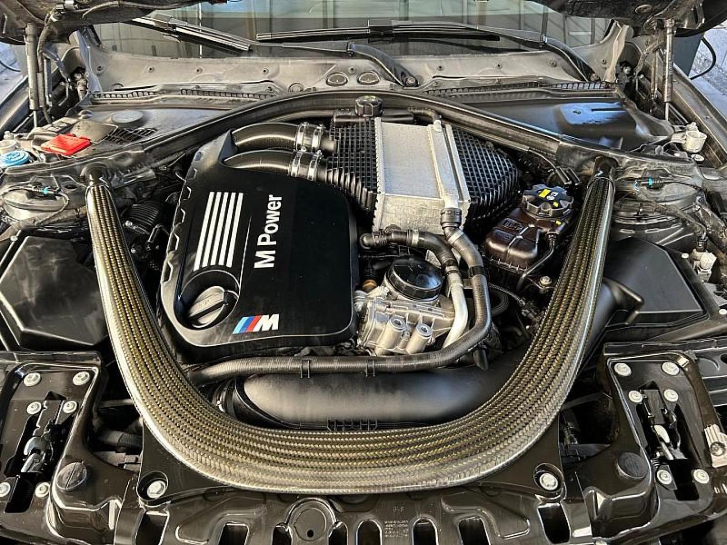 2018 GRAY BMW M3 (WBS8M9C50J5) with an 6-Cyl Twin Turbo 3.0 Liter engine, located at 412 Auto Vista Drive, Palmdale, 93551, (661) 945-0620, 34.592636, -118.136681 - Photo#27