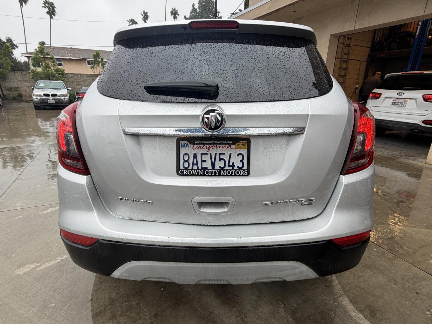 2018 Silver Buick Encore Essence AWD (KL4CJGSB7JB) with an 1.4L L4 DOHC 16V TURBO engine, 6A transmission, located at 30 S. Berkeley Avenue, Pasadena, CA, 91107, (626) 248-7567, 34.145447, -118.109398 - 2018 Buick Encore – Luxury Compact SUV – Easy Financing Available at Crown City Motors – Apply Online Today If you’re looking for a reliable, fuel-efficient, and luxury-inspired SUV with affordable Buy Here Pay Here financing, this 2018 Buick Encore is the perfect choice. At Crown City Mo - Photo#3