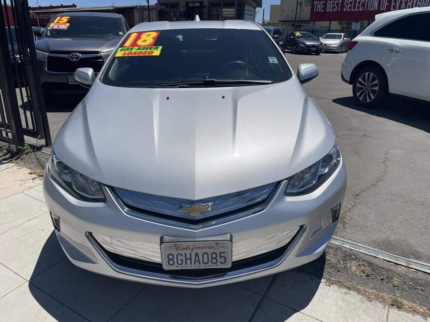 2018 Chevrolet Volt LT (1G1RC6S57JU) with an 1.5L L4 DOHC 16V engine, CVT transmission, located at 744 E Miner Ave, Stockton, CA, 95202, (209) 944-5770, 37.956863, -121.282082 - PLUS TAXES AND FEES NO CHARGER AVAILABLE - Photo#2