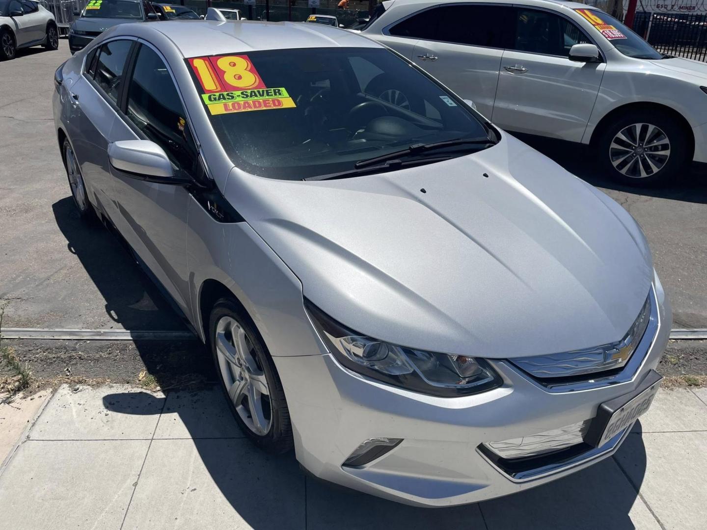 2018 Chevrolet Volt LT (1G1RC6S57JU) with an 1.5L L4 DOHC 16V engine, CVT transmission, located at 744 E Miner Ave, Stockton, CA, 95202, (209) 944-5770, 37.956863, -121.282082 - PLUS TAXES AND FEES NO CHARGER AVAILABLE - Photo#1